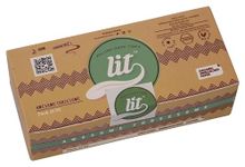 LIT AWESOME THREESOME King size organic Brown Rolling Paper - 50 Pack