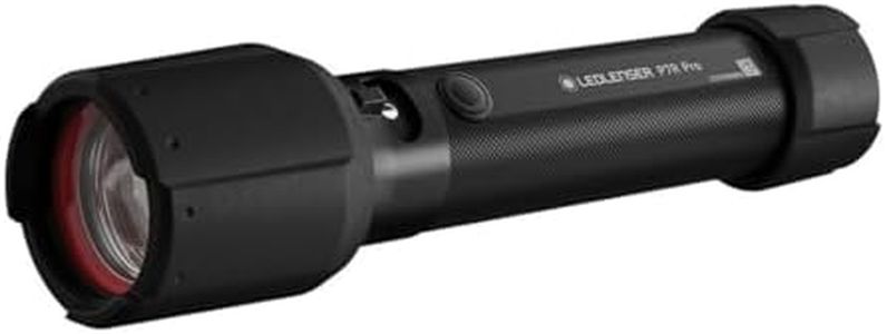 Ledlenser P7R Pro LED Torch, Rechargeable, 2000 Lumens, 320m Focus, 8 Modes, High CRI, USB-C, IP68 Waterproof, 60 Hours Working Time, Workshop Lamp for Mechanics, Garage, Professional