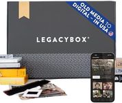 Legacybox Digitization 3 Item Box | Transfer Old Media to Digital | Convert VHS to Digital | Scan Photo, Slides and Negatives | Film Reels, Audio Cassettes | Cloud, USB, or DVD | Digitized in The USA