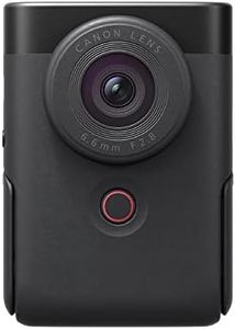 Canon PowerShot V10 13.1 MP Digital Camera with CMOS Sensor|13.1MP | 4K Vlogging Camera - Black