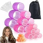 EHBELIF Jumbo Hair Rollers Set with