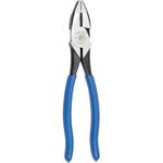 Klein Tools D2000-8 Pliers, 8-Inch Side Cutters, High Leverage Lineman's Pliers Cut ACSR, Screws, Nails, Hard Wire