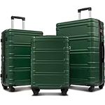 Merax Luggage Sets 3 Piece Expandab