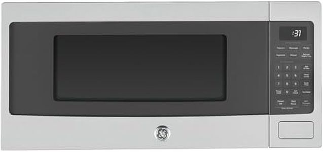 GE Profile PCHK11S1WSS 1.1 Cu Ft Countertop Microwave, 800W, Sensor Cooking, Scan-to-Cook, Wi-Fi Enable, Built-In Capable, Stainless Steel