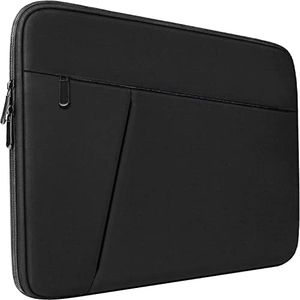 Laptop Case Sleeve 15.6 inch, Durable Shockproof Protective Computer Carrying Cover with Front Pocket, Briefcase Handbags Laptop Sleeve Bag for 15.6 inch HP, Dell, Acer, Asus, Notebook, Black