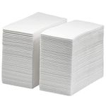 DADAWU Disposable Guest Towels,Linen Feel Napkins,Cloth-Like Decoration Serviettes,Hand Paper Towels for Wedding, Party, Birthday, Dinner Christmas, 12"x17", Pack of 100