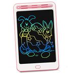 Richgv 8.5 inch Colorful Screen Drawing Doodle Board with Stylus for Kids. Digital Scribbler Pad. LCD Writing Tablet One Button Erase. Educational Toy For Toddlers, Gifts for Boys Girls Upgraded