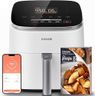 Cosori 9-in-1 TurboBlaze Air Fryer 6 Qt, Smart Control, 90°–450°F, Shake Reminders, Precise Heating for Even Results, Air Fry, Roast, Bake, Broil, Dry, Frozen, Proof, Reheat, Keep Warm, 120V, Cream