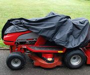 Ride Lawn Mower Cover Waterproof Heavy Duty 1.3KG 600d with PU backing 103x110x155 cm Elastic Hem Quad Bike Tractor Outside