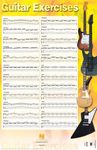 Guitar Exercises Poster: 22 inch. x 34 inch. Poster by Hal Leonard Corp. (2004-08-01)