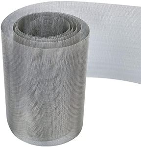 Rollo de malla de acero inoxidable 304 de tamaño grande, paneles de malla de alambre de metal a prueba de roedores, malla de 20 mallas, malla de insectos para cubierta de ventilación, ladrillo de