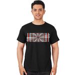 DUDEME Tesla Plaid Mode T-Shirt | Model S T-Shirts | Tesla Car T-Shirts | Tesla Half Sleeve T-Shirt for Men & Women | Elon Musk T-Shirts | Tesla T-Shirt (XX-Large, Black)