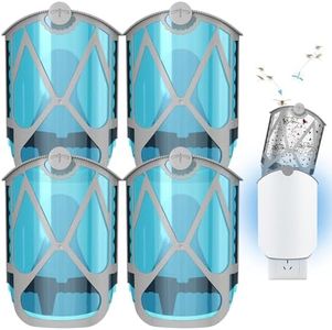 Bietrunpro 4 Pack Flying Insect Trap Refill Compatible with ZEVO M364 and Max Flying Insect Trap for Indoors