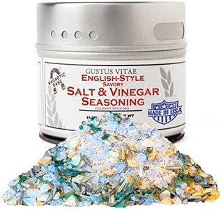 English-Style Savory Salt & Vinegar Seasoning - Gourmet Spice Mix - All Natural Blend - Non GMO - Handcrafted - Small Batch - Artisanal - Made in USA - Gustus Vitae - #92