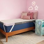 Sleepyhead Full Size 3 Inch Mattress Topper Super, Thick Cooling Gel & Copper-Infused Memory Foam for College Dorm, Pressure Relief, Removable Washable Cover, CertiPUR-US Certified (Full 3")