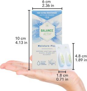 Balance Activ Menopause Moisture Pessaries – Vaginal Hydration