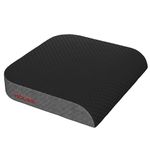 Kölbs Extra Large Seat Cushion, Stylish Plush Velvet Cover, X-Large Memory Foam for Office Chair, Floor Pillow, Cushion Back Pain Coccyx Pain Relief, Carry Handle (Extra Large)