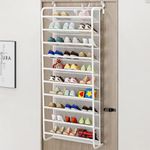 10-Tier Over The Door Hanging Shoe 