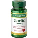 Nature's Bounty Garlic, 2000mg, Odor-Free, 120 Tablets (Pack of 4)