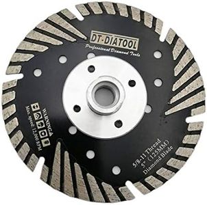 DT-DIATOOL 5 Inch Diamond Turbo Blade Cutting Granite Marble Concrete Hard Stones