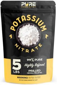 Ecoxall Prilled Potassium Nitrate Fertilizer – 99% Pure, Highly Refined (5 lbs) – Multi-Purpose Plant & Lawn Care – Supports Root Growth, Tree Stump Removal & More – Industrial-Grade Strength