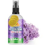 Bodhi Dog Natural Dog Cologne | Premium Scented Deodorizing Body Spray for Dogs & Cats | Neutralizes Strong Odors | Dog Perfume with Natural Dog Conditioner | Made in USA (Lilac, 4 Fl Oz)