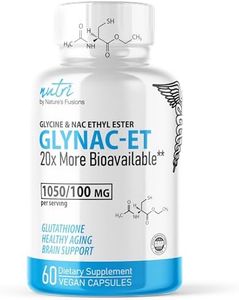 GlyNAC NAC Supplement N-Acetyl Cysteine - GlyNAC Supplement 1000mg - Glycine & n-acetylcysteine Anti Aging Supplement, Antioxidant Supplement, Boost Glutathione - N Acetyl Cysteine (60 Capsules)