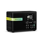 Pure Classic H4i – Internet Radio with WiFi, DAB+ & FM, Bluetooth 5.3, USB – 10W Speaker – 2.4" Color Display – 150 Presets – Sleep & Kitchen Timer – AUX Input – Black