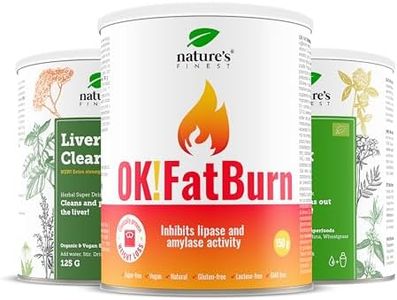 Nature's Finest Detox FatBurn - Augmentez la Combustion des Graisses, Soutenez la Santé du Foie et Nettoye Votre Corps Avec une Formule Premium D'ingrédients Naturels