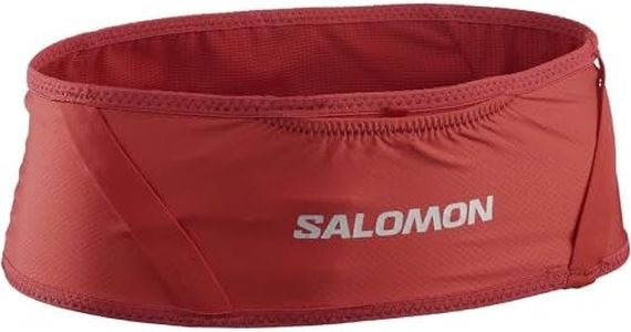 Salomon Pulse Unisex Belt, Trail Running, Hiking, Cycling, Snug Fit, Functionality, and Versatility, Red, S