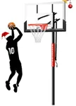GX9 In-Ground Basketball Hoops 7-10