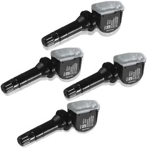 4 Stück TPMS Reifendrucksensor 433MHz 2036832 RDKS Sensor passend für Ford Fiesta 2013, Focus 2014, Mondeo ab 2015 OE 1862980
