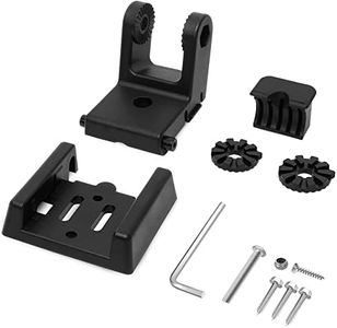 7400931 MHX XNT Transducer Bracket, Transducer Mount for XHS model transducers, Transom Mounting Hardware Kit Compatible with XNT 9 20, XNT 9 20 T, XNT 9 QB 90 T, XNT 9 QB 90, XNT 9 SI 180 T, Black
