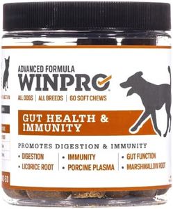 WINPRO | Dog Gut Health Supplement, Plasma-Powered Chews for Digestive Health, Fast Acting Immune Support in Dogs of All Breeds and Sizes, 60 Count, Made in USA