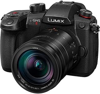 Panasonic LUMIX GH5M2 Mirrorless Camera with wireless live streaming and a LEICA 12-60mm F2.8-4.0 lens - Black