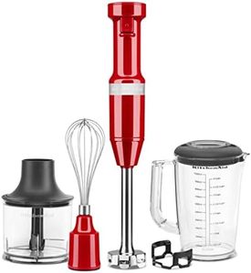 KitchenAid 5KHBV83EER Frullatore ad Immersione Rosso Imperiale