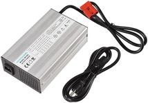 25-Amp 24V LiFePO4 Battery Charger, 90V -130V Input 3-Stages Smart Battery Charger for Cars,Motorcycles,Golf Carts,UAV,Fishing Boat(29.2v 25a Charger with SB 50A Connector)