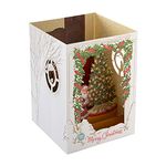 Hallmark Paper Wonder Christmas Card, 3D and Pop-Up, Musical, Spirit of Christmas Light Up & Music Design