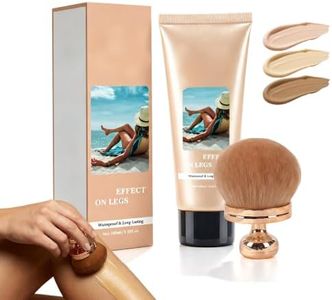 2026 Upgraded Body Coverage Perfector, No Transfer Body Foundation with Brush, Waterproof Leg and Body Makeup for All Skin Tones, Tattoo Cover Up Makeup & Concealer for Women (Light)
