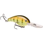 Strike King HC10XD-650 Pro Model Series 10XD Xtra Deep Diver Crankbait, 6-Inch, 2-Ounce, Chartreuse Perch