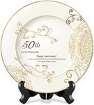 50th Anniversary Wedding Plate, 50t