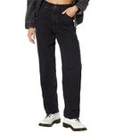 Levi's Women's 94 Baggy, (New) Black Stonewash, 28