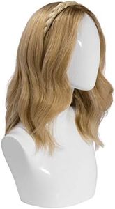 MILANO COLLECTION PREMIUM Braided Hairband 1/2" Inch Thick - Blond