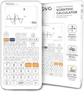 TOVO Scientific Calculator with Graphic Functions, 360+ Functions Graphing Calculator for Students, Large 3" Screen Multi-Mode Scientific Calculators for High School & College, TS-259