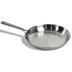 STRATA Carbon Steel Clad Frying Pan Skillet, 3-Ply Carbon Steel Cookware with Aluminum Core, Lightweight (3.0 lbs), Even Heating, Stick-Resistant When Seasoned, Versatile & Fast-Heating