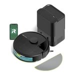 Roomba 104 Combo Robot Vacuum & Mop + AutoEmpty Dock - Self-Empties for 75 Days, Intense Power-Lifting Suction, LiDAR Navigation, Multiple Cleaning Modes, Avoids Mopping Carpet, Works with Alexa