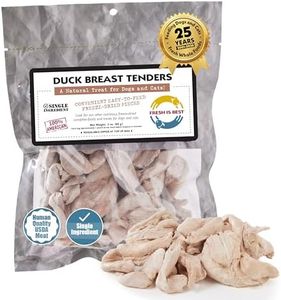 Fresh Is Best - Freeze Dried Healthy Raw Meat Treats for Dogs & Cats - Duck Breast
