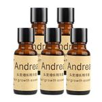 ANDREA HAIR GROWTH ESSENCE Hair Loss Stop Fast Hair Growth Products Regrow Scalp Treatments Ginger Genseng Raise Dense Hair Liquid For Damaged Hair 5x20ml