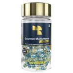 Nuvibliss Gourmet Multivitamin for Men | Vital Supplement for Heart, Brain, Bone, Joints, Vision, Skin, Hair, Energy,Stamina,Immunity | Capsules with Omega Oil, RDA & Essential Nutrients(30 Capsules)