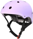 Helmet for Bicycle Scooter Roller Skate Inline Skating Rollerblading, Adjustable and Multi-Sport for Skate Scooter, 3 Sizes for Adult Youth (Purple, Small)